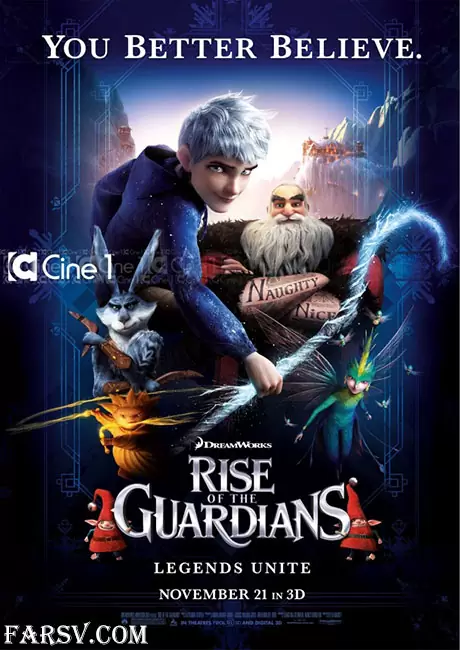 Rise of the Guardians سازنده: 2012 آمریکا